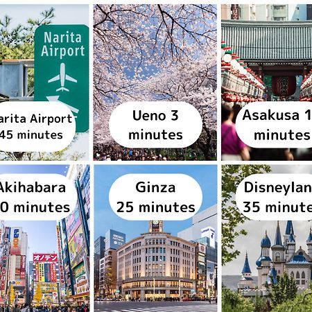 Ueno Minowa 502 Lejlighed Tokyo Eksteriør billede